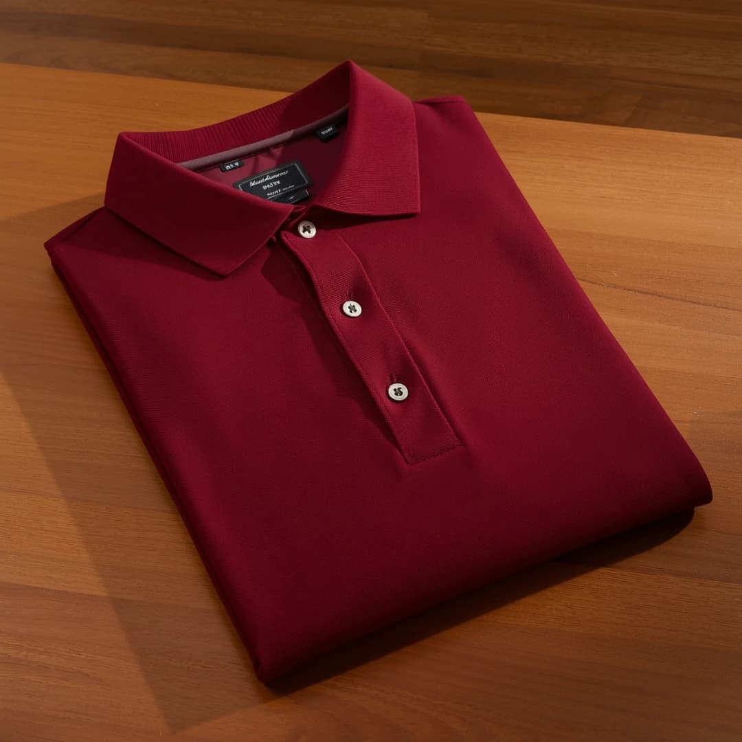 Burgundy Classic Polo