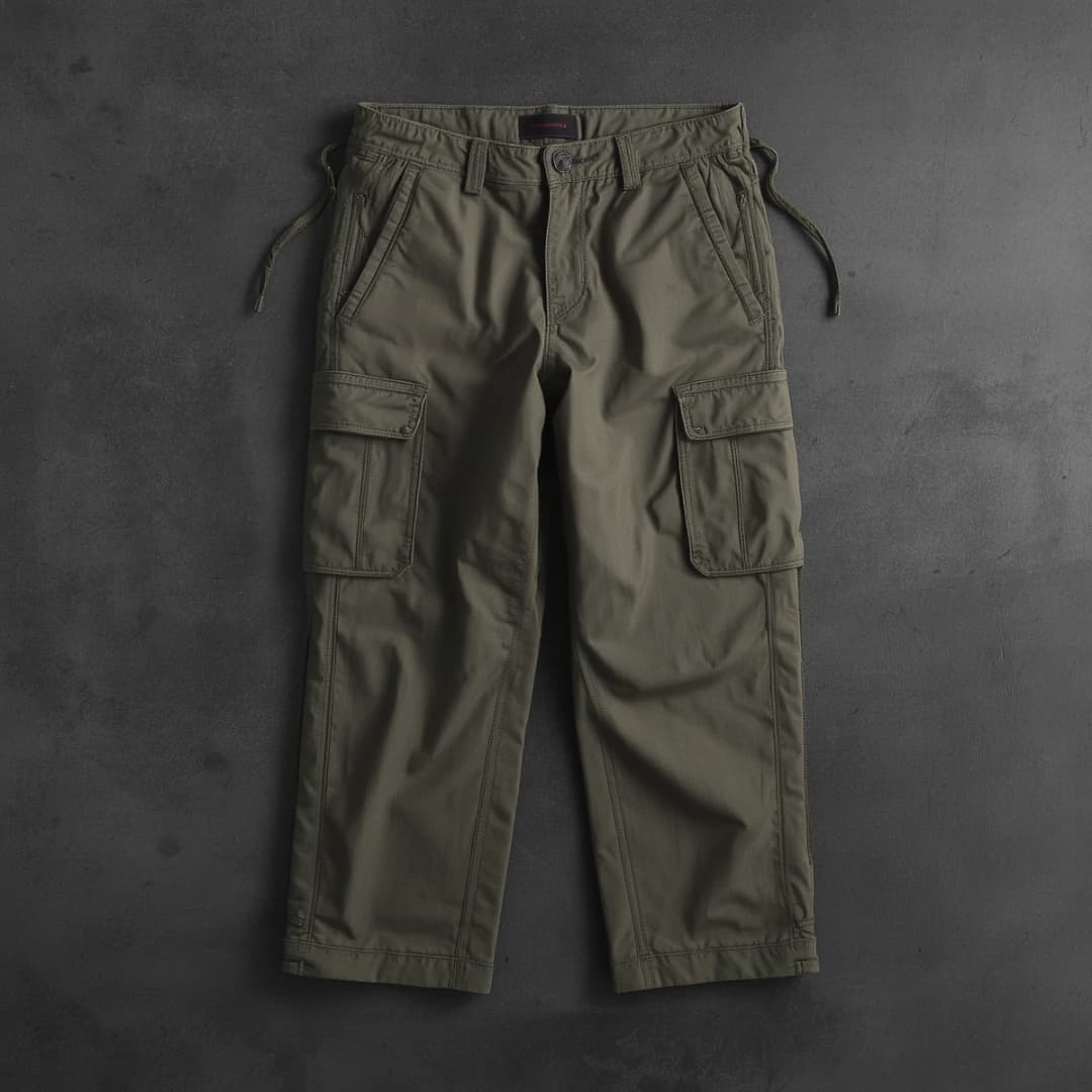 Olive Green Cargo Pants