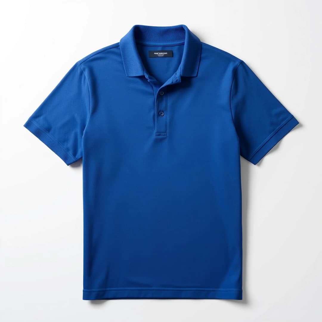 Royal Blue Pique Polo